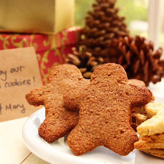 Sugar-free Gluten-free Ginger Snaps