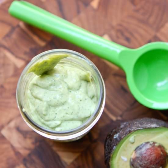 Creamy Avocado Lime Dressing