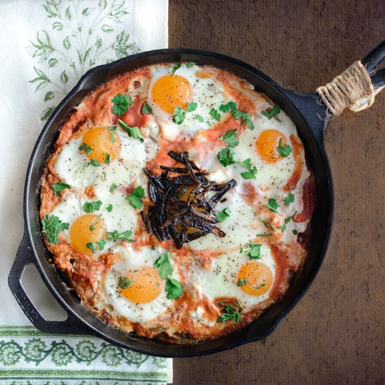 Caramelized Onion Shakshuka