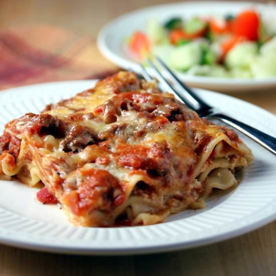 Easy Classic Lasagna