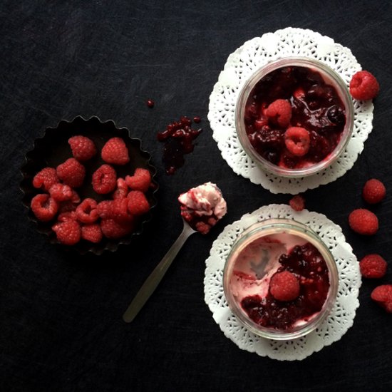 Red Fruits Panna Cotta