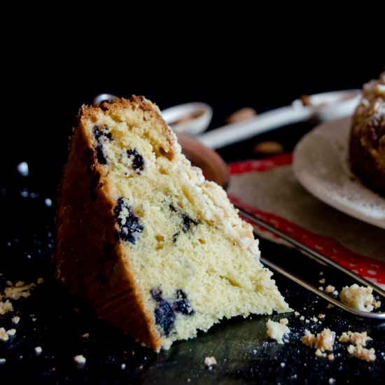 Blueberry Crumble Cake