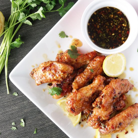 Asian Zing Chicken Wings