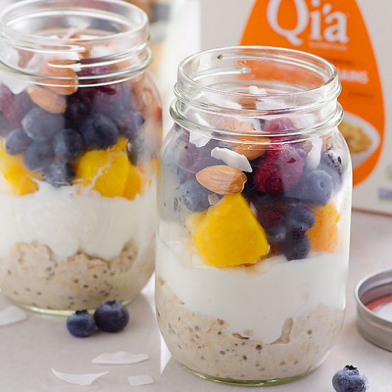 Overnight Superfoods Oat Parfait