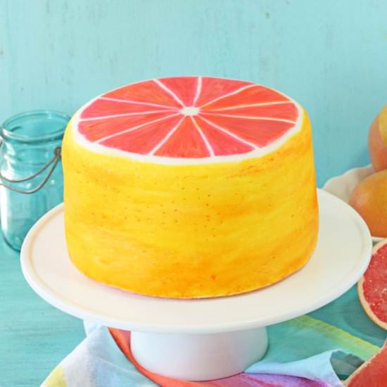 Grapefruit Layer Cake