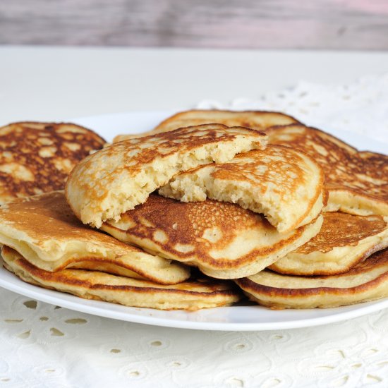 Steel Cut Oats Pancakes