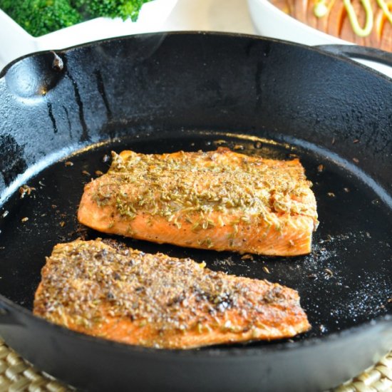 Fennel-Crusted Salmon