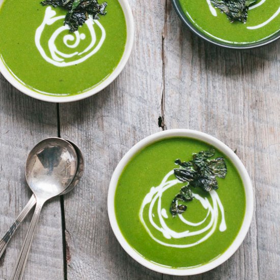 Vibrant Kale and Potato Soup