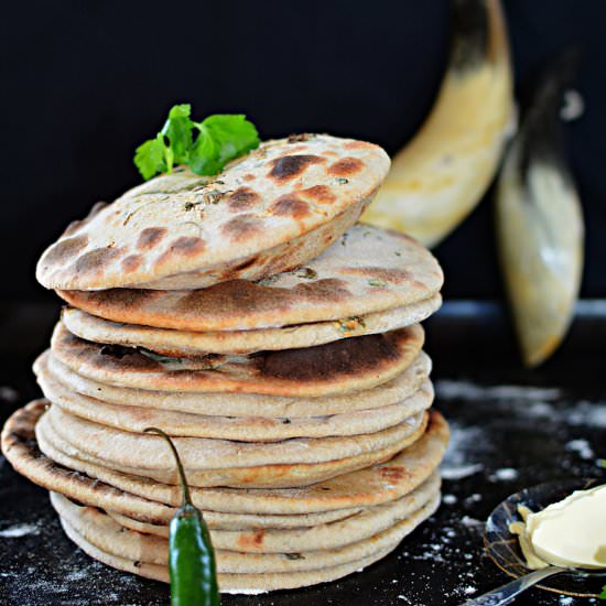 Garlic Tandoori Roti