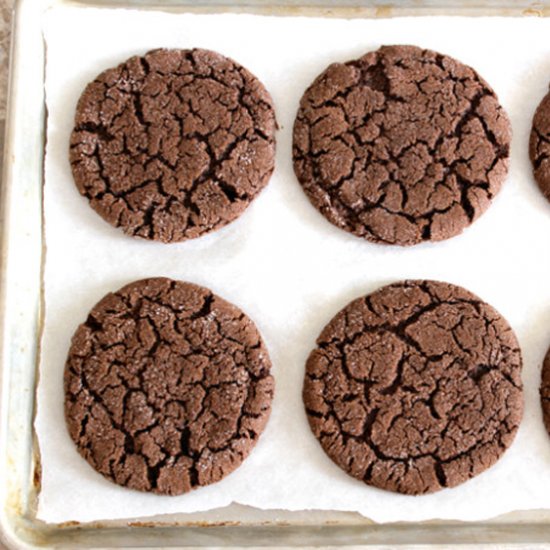 Chocolate Sugar Cookies