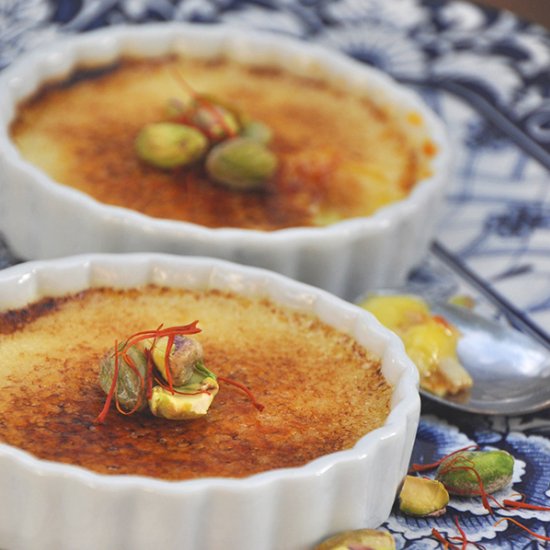 Saffron Crème Brûlée