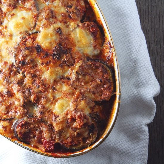 Eggplant and Chicken Lasagna