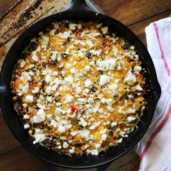 Roasted Southwest Spaghetti Squash