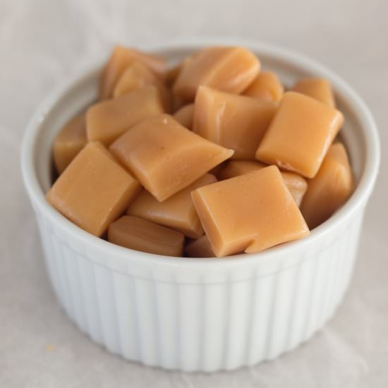 Easy Microwave Caramels