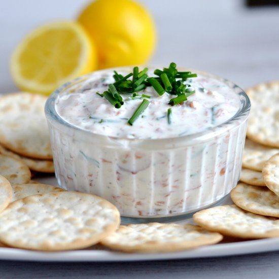 Lightened Up Smoked Salmon Pate