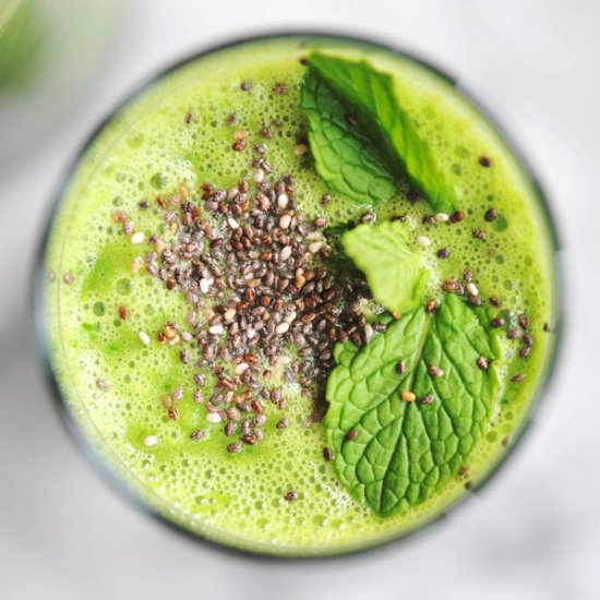 Winter Detox- Green Power Smoothie