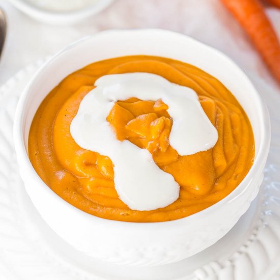 Skinny Carrot Potato Soup