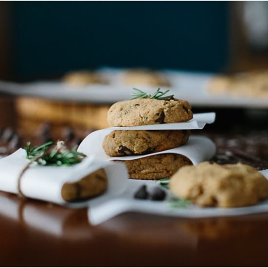 Rosemary Chocolate Chip Cookies