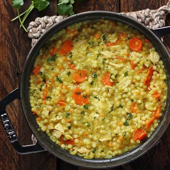 Couscous Chicken Soup