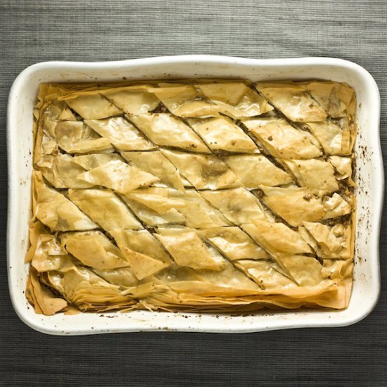 Cardamom Fig Baklava