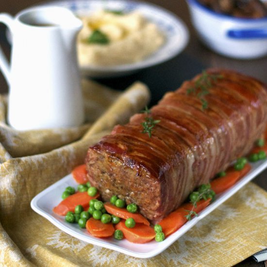 Bacon Topped Meatloaf