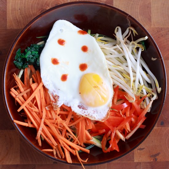 Paleo Vegetarian Bibimbap