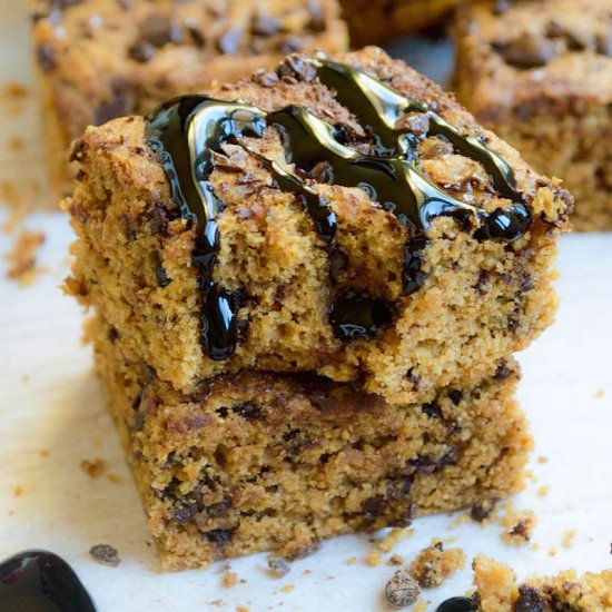 Balsamic Chocolate Chunk Cookie Bar