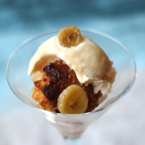 Bananas Foster Bread Pudding