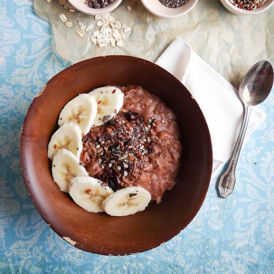 Peanut Butter Banana Oatmeal