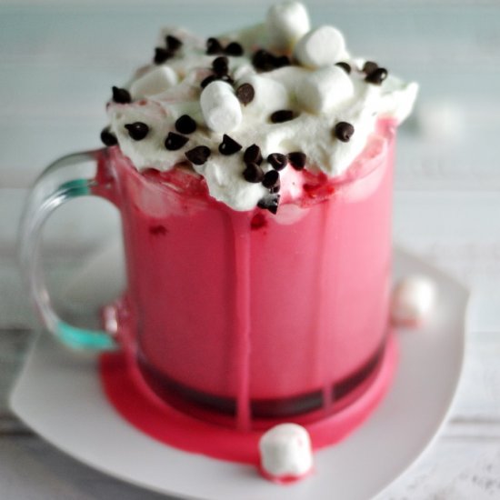 4 Ingredient Red Velvet Hot Cocoa