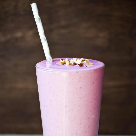 Strawberry Banana Protein Smoothie