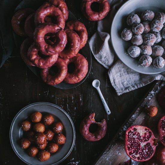 Rosemary Buttermilk Donuts