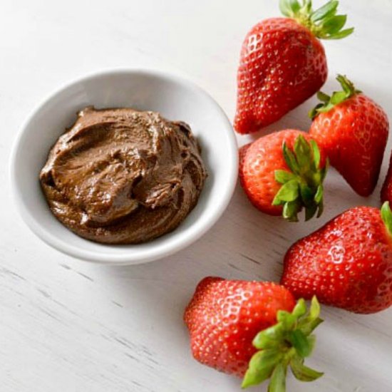 Raw chocolate dip