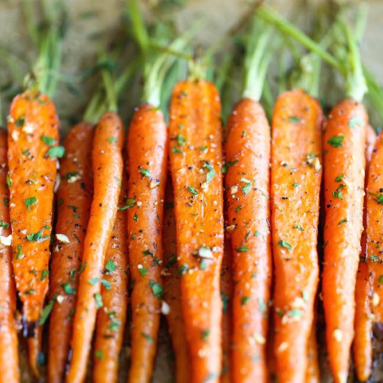 Garlic Roasted Carrots