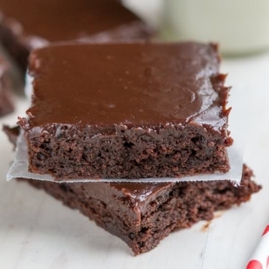 Easy Double Fudge Brownies