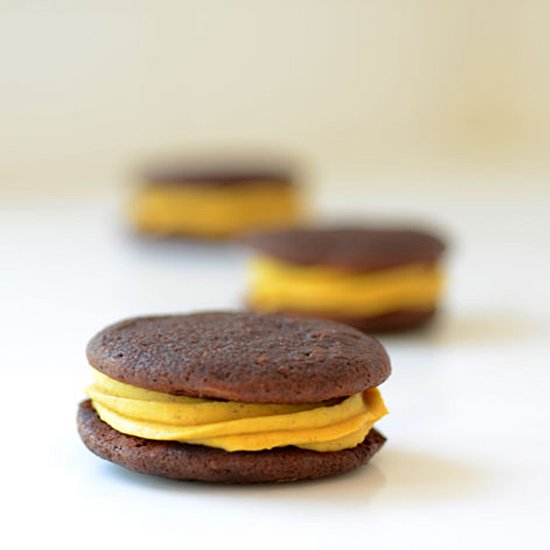 Chocolate Whoopie Pies with Pumpkin