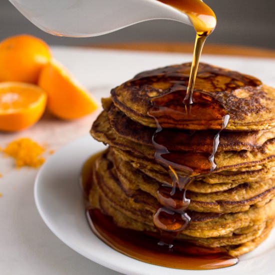 Paleo Pumpkin Pancakes