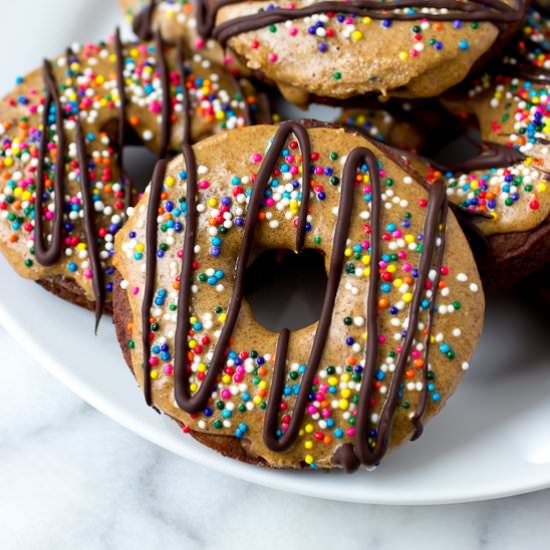 Chocolate Chip Banana Bread Donuts