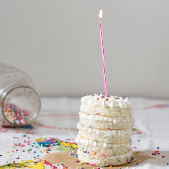 Mini Funfetti Celebration Cake