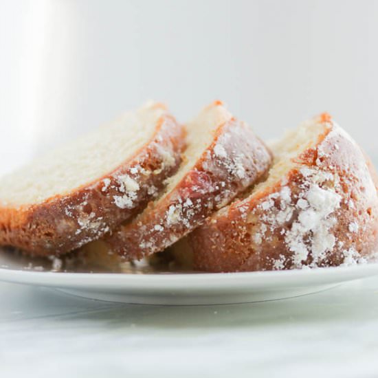 Gingerbeer Cake w/ Grapefruit Glaze