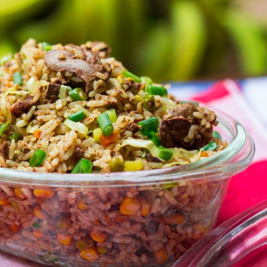 Chicken Liver Fried Rice