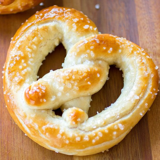 Homemade Soft Pretzels