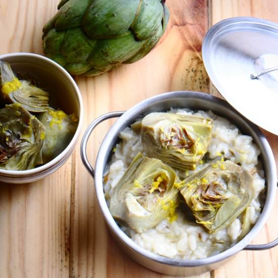 Rice with Artichokes