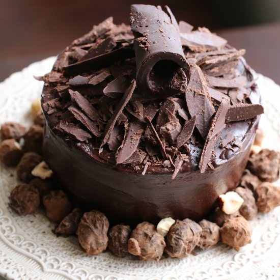 Chocolate-Hazelnut Cake