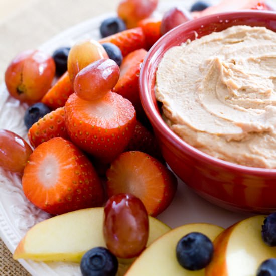 Chocolate PB Fruit Dip