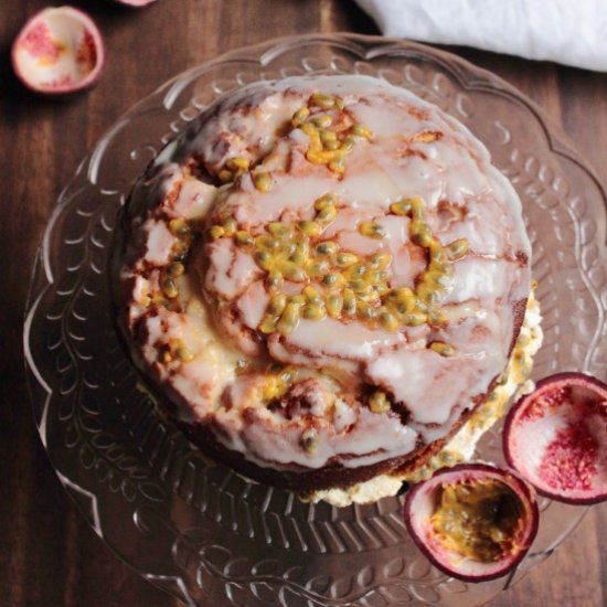 Passion Fruit and Yogurt Cake