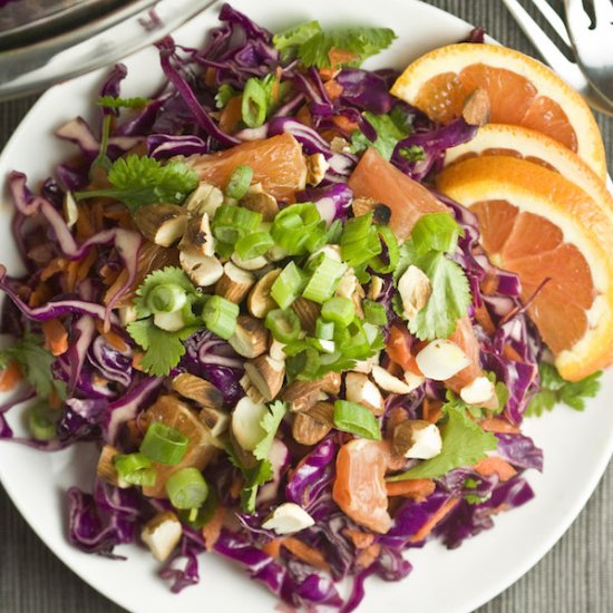 Orange Almond “Asian” Salad