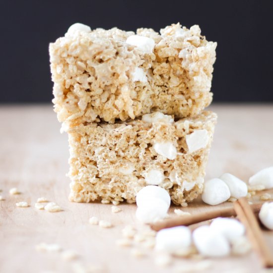 Brown Butter Rice Krispies Treats