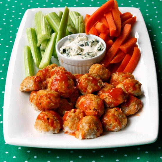 Buffalo Chicken Meatballs