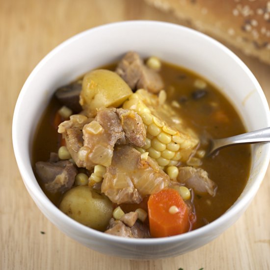 Chicken Ale Stew with Vegetables